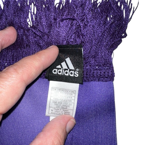 Ruffneck Scarf MLS Orlando City Soccer Team Purple Spell Out‎ Logo Fringed Ends - Picture 9 of 10